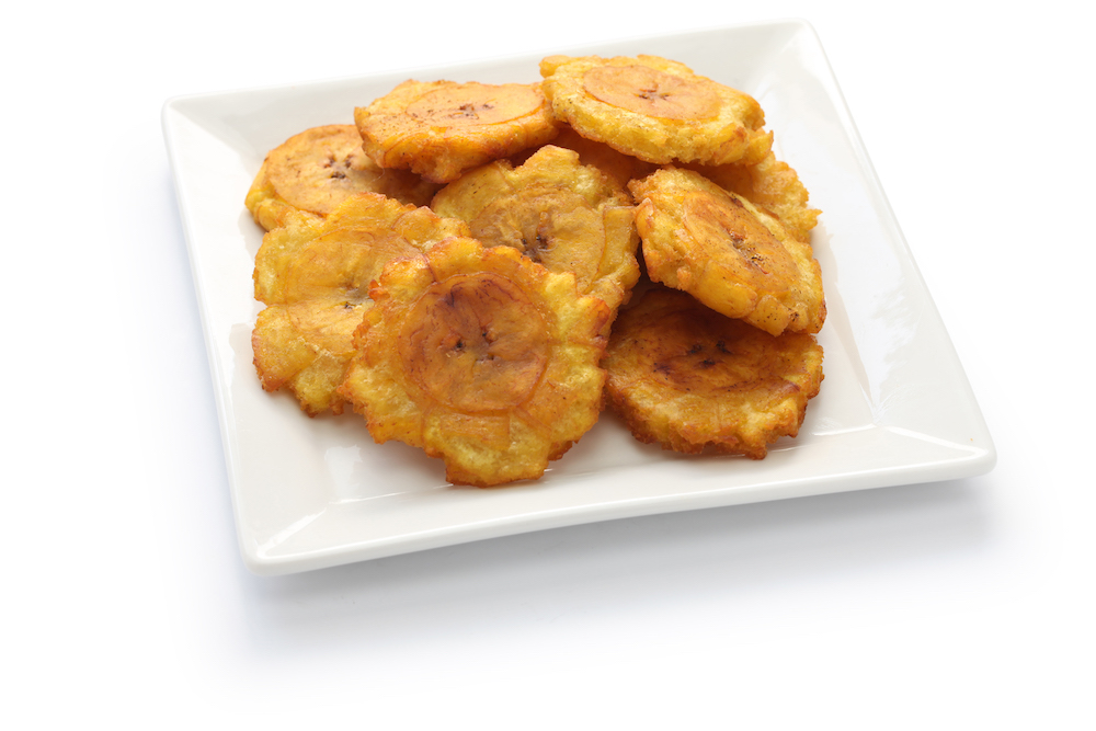 Tostones - Fried green plantain