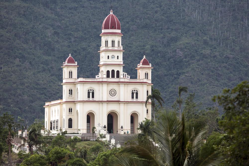 Basilica of Our Lady of El Cobre, Virgin de la Caridad del Cobre, in Santiago de Cuba