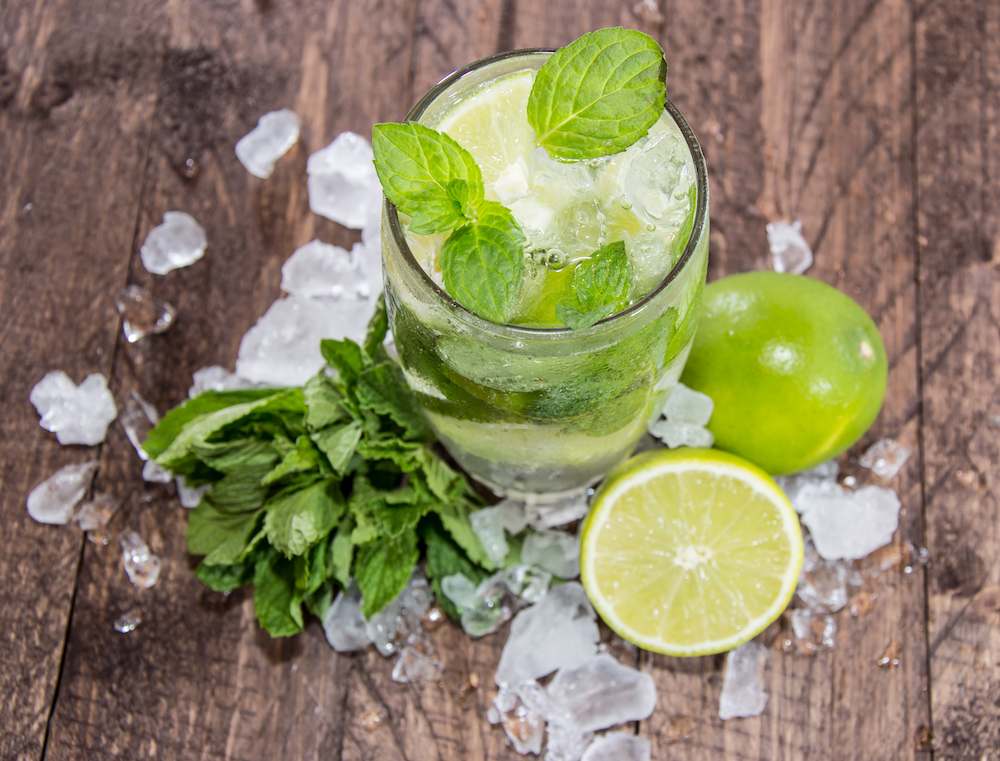 Classic Mojito in a glass