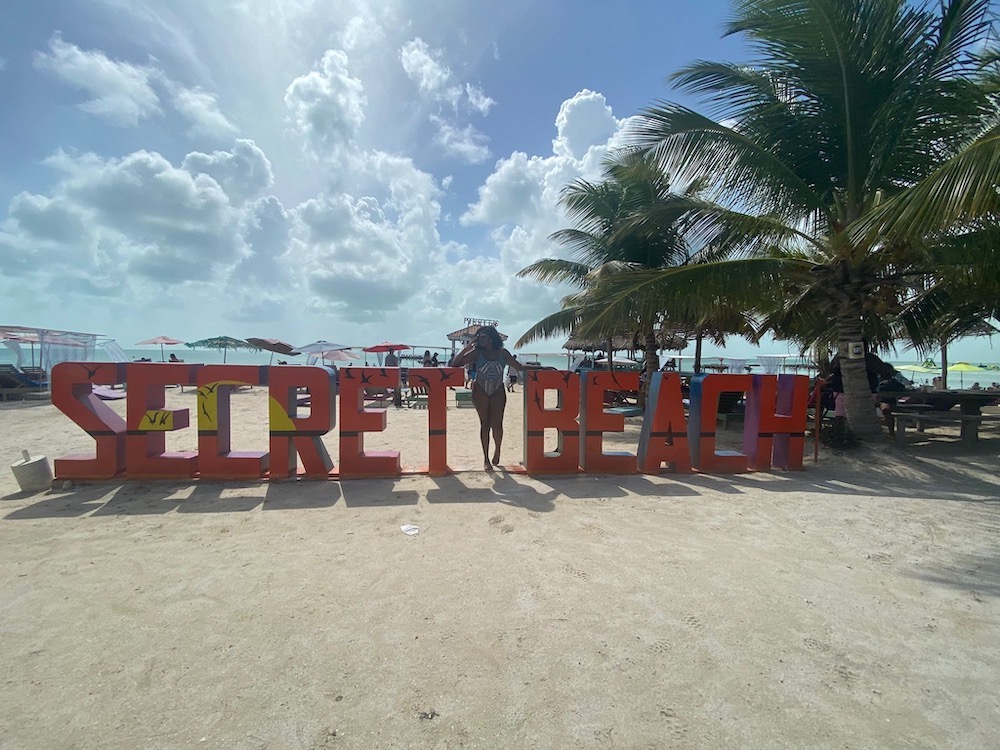 17 Best Things to do in Ambergris Caye, Belize - Spend the day at Secret Beach, it's the perfect place to relax and soak up the sun! 