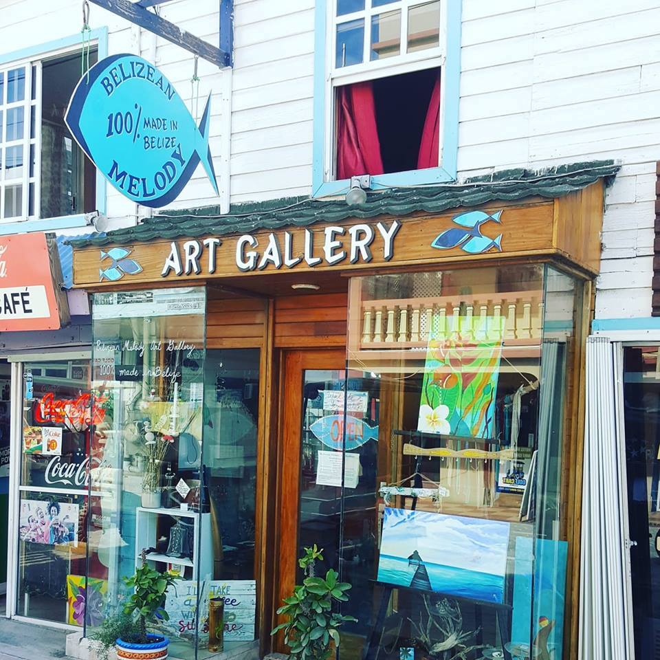 Belizean Melody Art Gallery in San Pedro, Belize is a great spot to add to your list if you're looking for free or cheap things to do during your visit. 