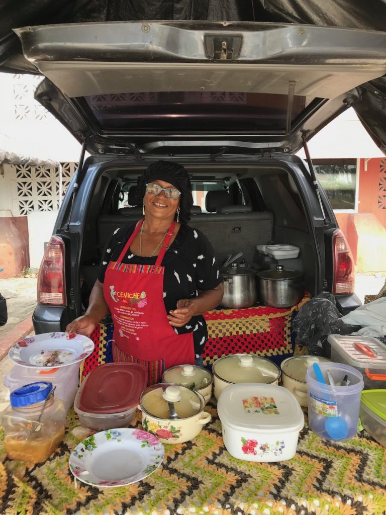 How to Spend 48 Hours in Belize City, Belize: 7 Best Things To Do. Stop and grab a plate of food from Margaret's Hirehart food stand! 