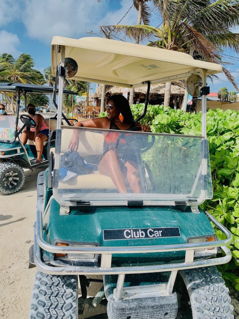 Rent a golf cart. 12 Things to Know Before Visiting Ambergris Caye, Belize. 