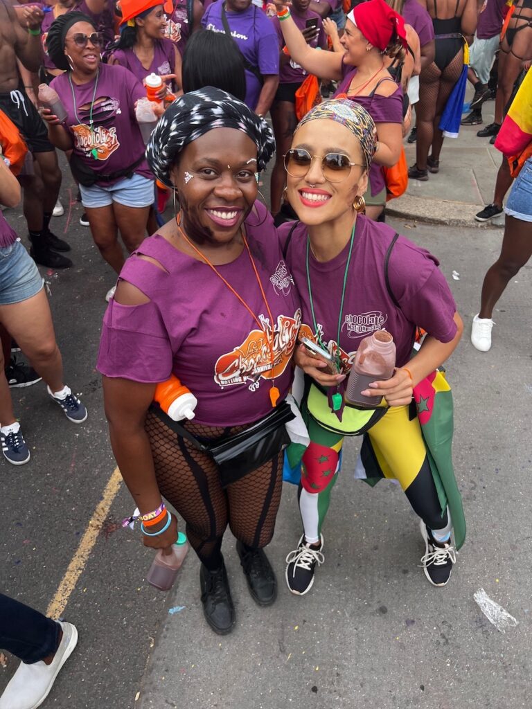 Notting Hill Carnival with Lady Chin.