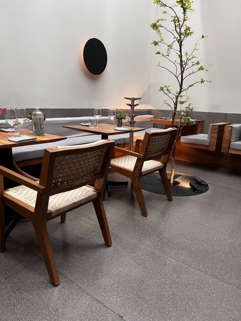 Picture of dining area at Pujol in Mexico City.