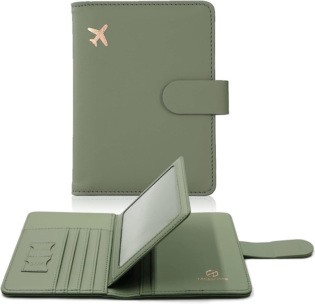 Melsbrinna premium leather passport holder in Holiday Guide for Digital Nomads & Remote Workers.