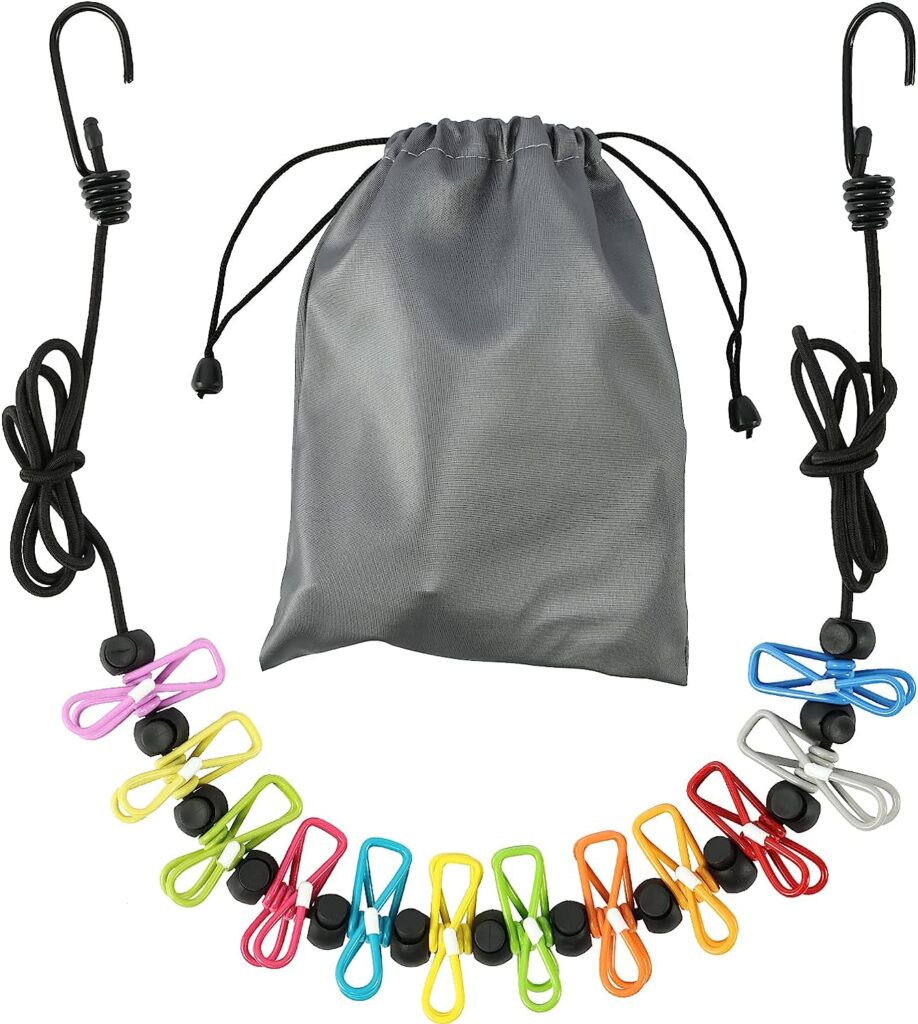 Hongyutai retractable portable clothesline in Holiday Guide for Digital Nomads & Remote Workers.