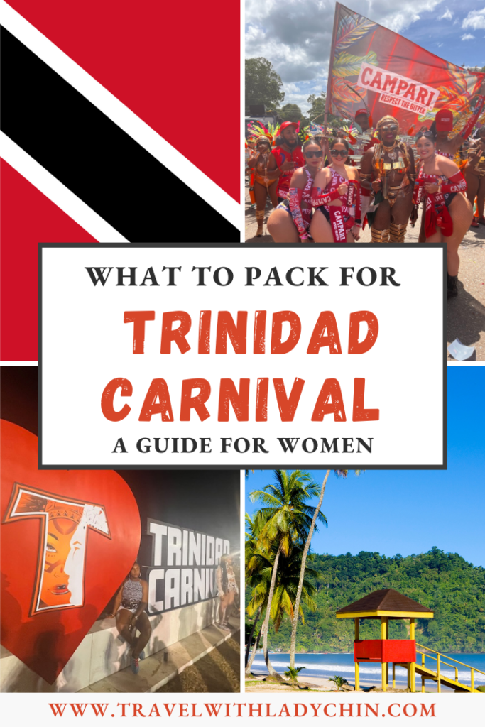 Trinidad Carnival packing guide Pinterest pin