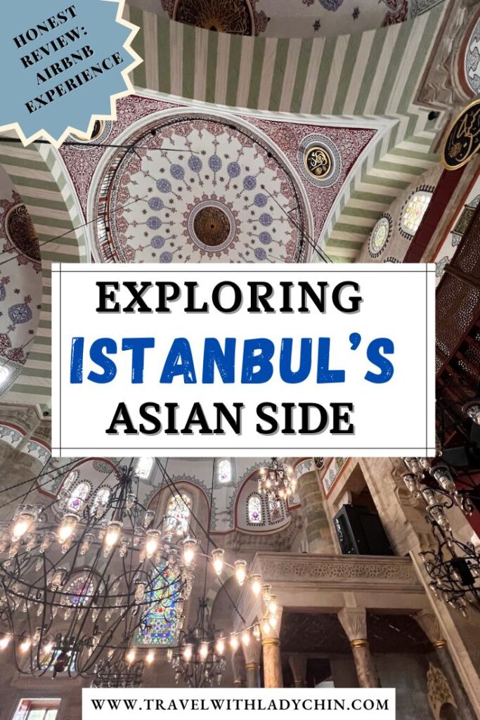 Pinterest Pin of the Asian Side in Istanbul